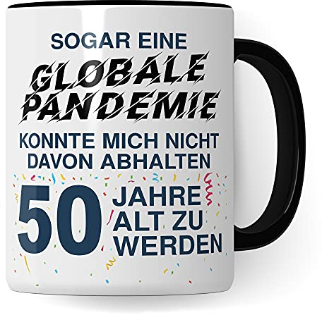 50. Geburtstag Männer Tasse, Geschenk 50 Geburtstag Mann, Becher 50 Jahre alt Werden Spruch Kaffeebecher Geschenkidee, Kaffeetasse 1975 Jahrgang Geburtstagsgeschenk Witz 2025