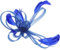 Minkissy Broche à cheveux de mariage – Accessoires années 1920 pour cocktail (bleu roi) – Bibi de mariée pour femme