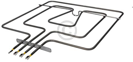 Heizelement oben kompatibel mit BOSCH 00776188 EGO 20.41787.000 Oberhitze Grill für Backofen