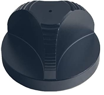 DEWHEL 45 RPM Aluminum Record Adapter Insert Compatible with 7 inch Vinyl Records Dome 45 Adapter Black