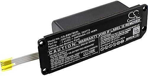 SCESMIA Ersatz-Akku für Soundlink Mini 2, passend für Teilenummer: 080841, 088772, 088789, 088796, 3400 mAh / 25,16 Wh