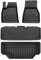 OMAC Fußmatten & Kofferraumwanne Set für Tesla Model S 2012-2025 Gummi 4X