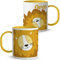 Verre Plastique Enfant. Tasse Personnalisée Prénom.Tasse Plastique. Mug Enfant. Sans BPA. 330 ml. L'ami du lion