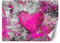 Feeby Fototapete Liebe Herz 300x210 cm Rosa XXL Vlies Wandtapete Tapeten Wohnzimmer Schlafzimmer Jugendzimmer Moderne Design Wandbild Wand Dekoration Abstraktion malen