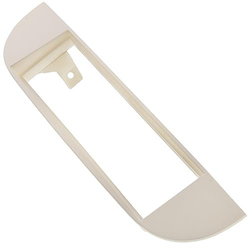 AERZETIX - C21406 - Cadre/façade/Adaptateur 1 DIN pour autoradio de Voiture - Moulage/Cache en Plastique - Couleur Beige - Compatible avec Fiat 500/2007-2015, 500C/2009-2015