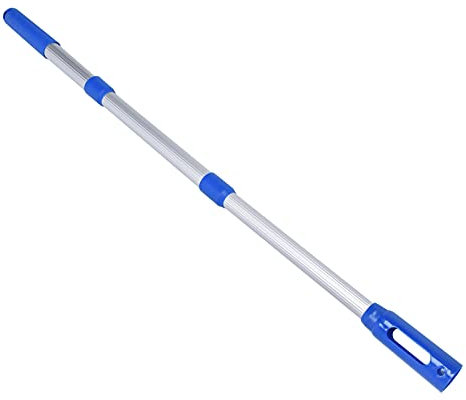 HEEPDD Poste de Piscina Telescópico de Aluminio, Poste de Piscina, Poste de Piscina Telescópico, Accesorios de Limpieza Profesional Tamaño Estirado 34.6in