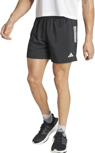 adidas Uomo Own The Run Shorts, Black, S 5 inch