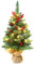 45cm Mini Weihnachtsbaum mit LEDs,Künstlicher Weihnachtsbaum Klein Mit Beleuchtung Tannenbaum Christbaum mit Kiefernzapfen DIY Tannenbaum Tisch Weihnachtsbaum für Weihnachtsdek Tischdeko Schaufenster