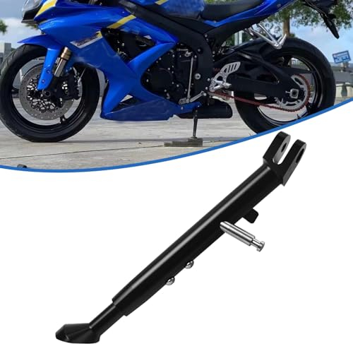SHINKXMT Motorrad-Ständer, verstellbarer Fuß, Seitenstütze, Parkständer, passend für SU &ZU&KI GSXR 600 2001–2010, GSXR 750 2000–2010, GSXR 1000 2001–2006