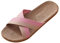 Solette Antiscivolo Sandali Sandali Bassi Home Donne Fashion on Beach Slides Casual Slip Indoor Shoes Women's Slipper Ciabatte inblu Donna estive (Pink, 39-40)
