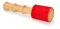 Craftstribe Tibetan Singing Bowl Mallet Suede Wooden Striker Leather Wrapped Meditation Mallet Sound Bowl Stick Meditation Yoga Craftstribe Tibetan Sound Bowl Mallet (Red Wide)