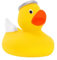 Engel Ente gelb - Anlassente - Quietscheente - Badeente - ca. 8 cm gross