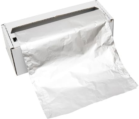 BrandNewCake® Aluminiumfolie 30cm x 250m in praktischer Abreißbox - Extra starke Alufolie für Küche und Grill