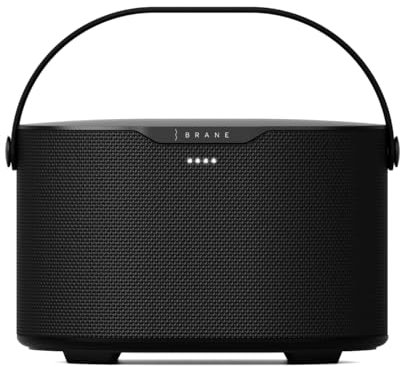 Brane Audio Brane X Smart Speaker, altoparlante portatile wireless Bluetooth, subwoofer RAD interno, 12 ore di riproduzione, impermeabile IP57