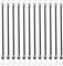 12pz Corde Elastiche con Ganci, Mini Corda Elastica Cinghie Elastiche Corde Elastiche per Esterni Portatile Corde Elastiche con Clip per Bagagli Campeggio Piccoli Oggetti Carico Raggruppamento