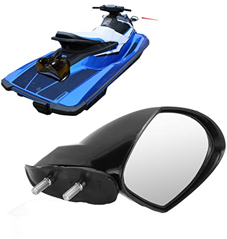 Brilluxa Rechtsspiegel Sport Cruiser Ersatz für WaveRunner VX Deluxe 2005-2009 Motorboot-Rückspiegel Boots-Rückspiegel