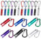 Kssvzz 18 Stück Mini Taschenlampe Schlüsselanhänger, Mehrfarbige Aluminium-Taschenlampe für Kinder, Mitgebsel Kindergeburtstag 6 7 8 9 10 11 12 Jahre