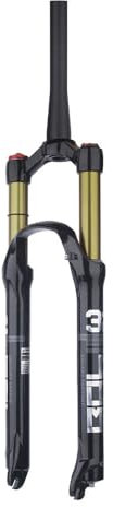 Solinder Cycle Bike Fork Mountainbike-Luft-Vorderradgabel, ultraleicht, 29 Zoll/27,5 Zoll/26 Zoll, mit Fernbedienung, Magnesiumlegierung, Zugstufeneinstellung, Fahrrad-Federgabel, Luftdämpfung, Vorder