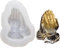Fukamou Betende Hände Silikonform | Buddha Hand Silikonform,Gebetshand Epoxidharz Gießform Seifenformen Für Fondant- Epoxidharz Seife Kerze Kuchen Dekoration