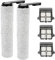 Rouleaux à brosse et filtre HEPA compatibles avec les aspirateurs sans fil Tineco Floor ONE S6/S7 PRO, 2 rouleaux à brosse, 3 filtres HEPA