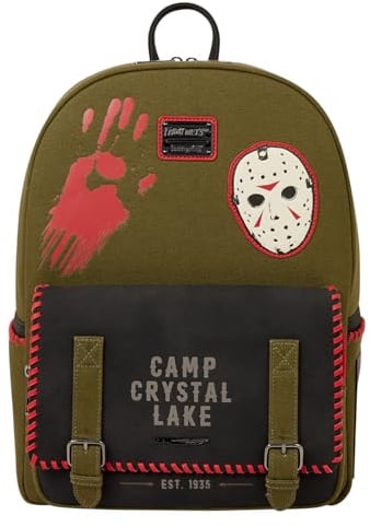 Loungefly Warner Bros Friday The 13Th Full-Size Backpack