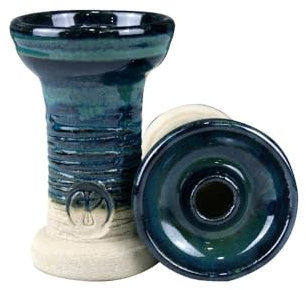 HISPACACHIMBA HC STRIP - Cazoleta Cachimba Phunnel HighFire HC STRIP Shisha | Hookah Bowl Tazón de Barro Compatible con HMD Provost & Papel de Aluminio (Submarine)