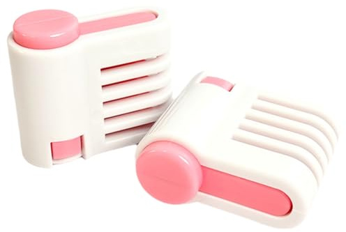Koolenry 2pcs/Set Cake Slicer Bread Divider Layering Aid Serrated Knife Divider Toast Baking Tool B