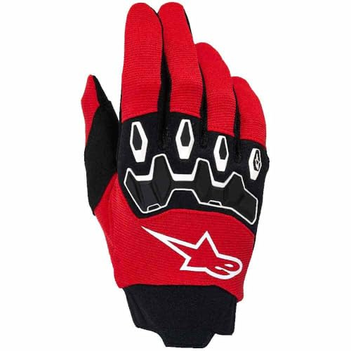 Alpinestars Full Bore V2 Motocross Handschuhe, rot/schwarz, L