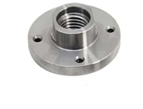 LLMWFA Holzdrehmaschine-Frontplatte, M33/M18-Gewinde x 50/75/100/150 mm Holzbearbeitungs-Drehmaschinenfutter, Flansch-Frontplatte 1 Stück(M33 x 3.5 x 75mm)
