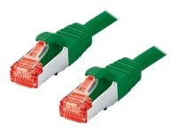 Tecline 71502G Category 6 Ethernet Kabel mit schmalem Knickschutz (2,0 m) grün