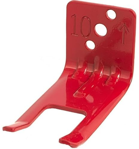 Amerex 16591 - 2 (2 Wall Hooks) Fire Extinguisher Wall, Hook, Mount, Bracket, Hanger for 5 to 10 lb. or Extinguishers with Valve Body Slots, Free Screw and Washer Included