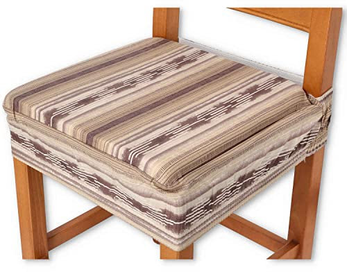 Casatessile Ikarus Cuscino Copri Sedia con Fascia Elastica - Beige