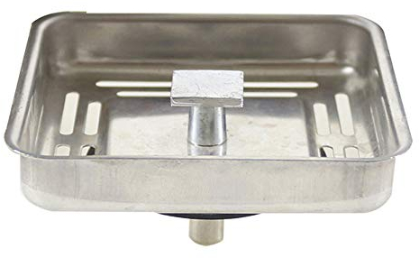 Talea cuadrada de acero inoxidable fregadero de drenaje Colador enchufe 78 * 78 mm 'y # xFF08; qs251 C001 y # xFF09;