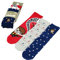 Harry Potter Socken, 3 Paar, verschiedene Designs, für Damen und Mädchen, Größe 37–42