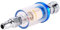 Qiilu QL39100 Air Compressor Water Trap, Spray Gun Air Line Filter Water Trap Clear Painting Moisture Separator with Male and Female Ada