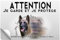 Stick Attention au chien malinois de ring
