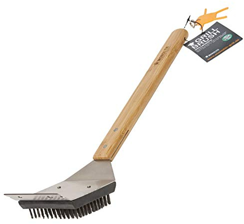 Monolith Grillbürste Keramikgrill Grill Rost Edelstahl Bürste Pflege Reinigung