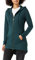 URBAN CLASSICS Felpa Lunga con Cappuccio da Donna, Cardigan Lungo con Zip a Coulisse, Felpa da Donna a Maniche Lunghe con Tasche, Maglione con Cappuccio, Colore bottlegreen, taglia XL