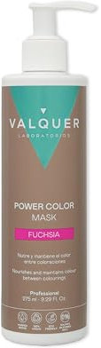 Valquer Professional Mask Power Color capelli tinti. Esaltatore di colore per capelli vegano e senza solfati (fucsia) - 275 ml