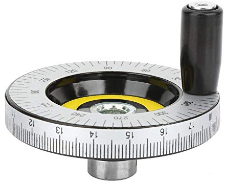 Mango de fresado 80 mm Escala sólida del volante Tornos de baquelita Rectificadoras Piezas de maquinaria