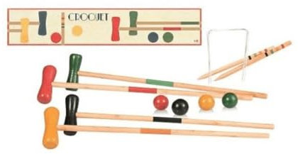 Egmont Toys Croquet Bois Vintage