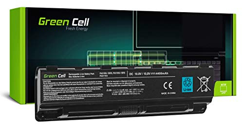 Green Cell PA5108U-1BRS PA5109U-1BRS PA5110U-1BRS PABAS271 PABAS272 PABAS273 Batterie pour Toshiba Portable (4400mAh 10.8V Noir)