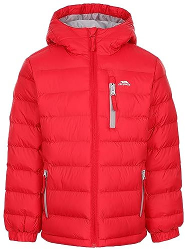 Trespass Aksel Kids School Jacket in Pink Blue & Navy