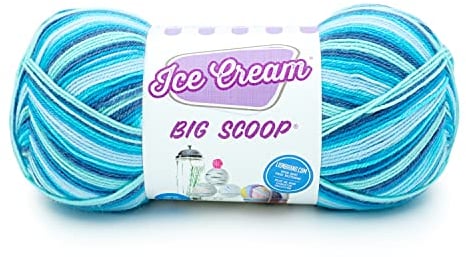 Lion Brand Ice Cream Big Scoop Yarn-Blue Raspberry -922-248