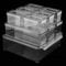 MOUYAT Set of 10 Fridge Storage Containers with Lids, Clear Fridge Storage Boxes with Drainage, Stackable Freezer Organisers Boxes, Plastic Refrigerator Bins for Kitchen, Pantry, Cabinet