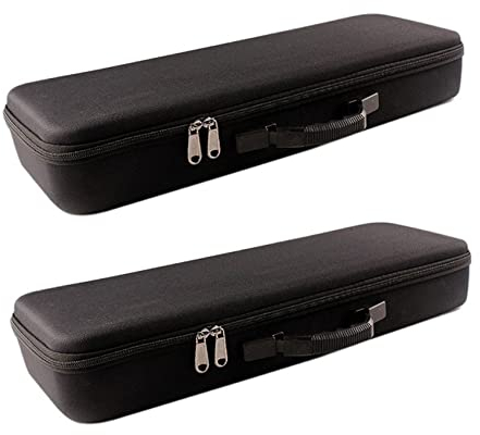TAMOSH 2X StoßFeste Angel Ausrüstung Aufbewahrungs Tasche Angel Ruten Rollengetriebe Schalen Koffer Tasche Angel Gefäß Zubehör Werkzeug