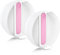 2 Pcs Replacement Tumbler Lid for 40 oz Stanley Cup, Dustproof Spill Proof Splash Resistant Tumbler Covers for Stanley and More Coffee Mugs (Pink)