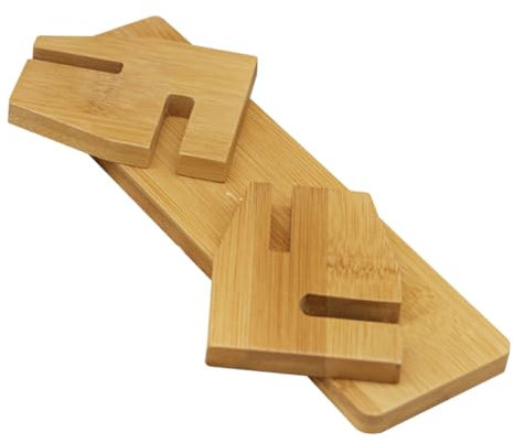 RORPOIR Japanese Style Fan Stand Wooden Folding Fan Display Holder Antique Design Easy to Install for Home Decor