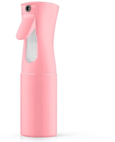 URAQT Hair Spray Bottle, Continuous Water Mister Empty Spray Bottle, Salon Hairdressing Spray Bottle, Multifunctional Fine Mist Water Spray Bottle for Plants, Pets, Home Clean, 200ML