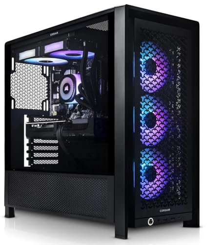 ADMI Gaming PC: Ryzen 7 7800X3D • AMD Radeon RX 9070 XT • 32GB RAM DDR5 • 1TB NVME SSD • 850W PSU • 4000D Frame RS RGB Gaming PC Case (Black) • Wifi • Windows 11